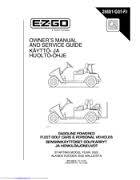 E-Z-GO - EZ GO Owner's Manual & Service Part # 28645G01 - Genuine EZ GO