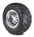 Genuine E-Z-GO OEM Parts and Accessories - EZ-GO Parts - 18x10-10 Tire and wheel Spider Chrome Split spoke RH