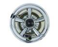 Nivel - 8" Chrome Painted Wheel Cover with SS Logo