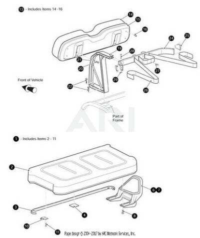 OEM AirCooled Type 1 Assist Strap Installation Clip & Screw Kit – 68-77 VW Beetle