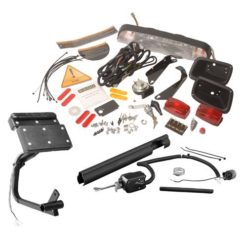 DELUXE LIGHT Kit with Turn Signal and Brake Light for Gas TXT ezgo golf cart wiring diagram lights 