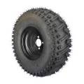 EZ-GO Parts - Tire and Rim, Black,  Stryker 22x9-10 (LH Driver's Side