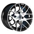 GTW - 14x7 GTW Machined / Black Pursuit Wheel