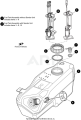 EZ-GO Parts - Fuel Pump W/O SDR, TXT EFI