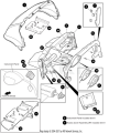 EZ-GO Parts - PASSENGERS SIDE INSTRUMENT PANEL INSERT