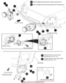 EZ-GO Parts - Driver Side Headlight Assembly