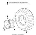 EZ-GO Parts - 20x11-10 Trail Wolf Tire