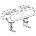 EZ-GO Parts -  Seat-Back Assembly (Oyster)