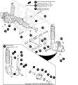 EZ-GO Parts - Spindle Assembly (Passenger Side)