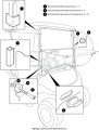 EZ-GO Parts - Windshield, Fold-Down, RXV