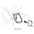 EZ-GO Parts - Driver Side Tail Light Assembly