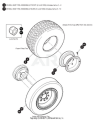 Cushman - 4.8X8 Front Wheel & Tire Assembly