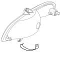 EZ-GO Parts - Headlamp Clip