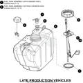 EZ-GO Parts - FUEL PICKUP WITH SENDER