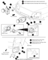 EZ-GO Parts - Headlight Assembly (Right-Hand Side)