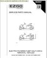 EZ-GO Parts - Parts Man 2005 Elec Fleet PDS