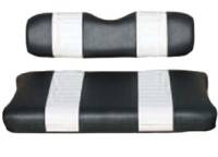 Nivel - SEAT CUSHION SET,  BLACK / WHITE, FRONT, CC 79-99