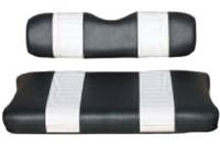 Nivel - SEAT CUSHION SET, BLACK / WHITE, FRONT, EZ GAS MARATHON