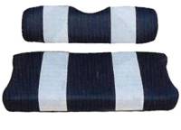 Nivel - SEAT CUSHION SET, NAVY/WHITE, FRONT, CC 79-99