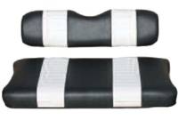 Nivel - SEAT COVER SET, BLK / WHITE, FRONT, YAM DRIVE