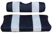 Nivel - SEAT COVER SET,  NAVY / WHITE, FRONT, CC PRECEDENT