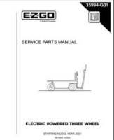EZ-GO Parts - Parts Manual XI640