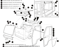 EZ-GO Parts - DOOR SHOCK Titan Cab