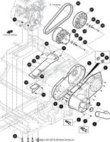 EZ-GO Parts - CVT Belt