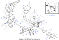 EZ-GO Parts - Brake Handle Lever Assembly