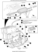EZ-GO Parts - RXV Fleet Lead Acid SVC Controller Kit