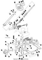 EZ-GO Parts - LEFT HAND MACHINED SPINDLE