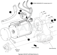 EZ-GO Parts - KIT, SPEED SENSOR RXV