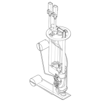 EZ-GO Parts - Fuel Pump with Sender (Medium Wheel Base)