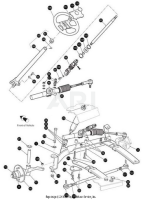 EZ-GO Parts - Spindle Assembly (Passenger Side)