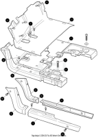 EZ-GO Parts - Rocker Panel (Left-Hand Side)