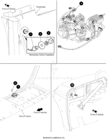 EZ-GO Parts - SVC Harness KYEFI Engine