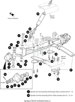 EZ-GO Parts - BUSHING, FLANGED