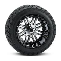 EZ-GO Parts - 23X10R14 Paramount MTD Black/Machined Megastar