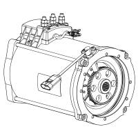 EZ-GO Parts - 72V Long-Stack Clocked Motor