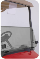 EZ-GO Parts - RXV Tinted Fold Down Windshield Kit
