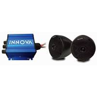 Innova - INNOVA 2-Channel Mini-Amp Bluetooth Stereo with Cone Speakers