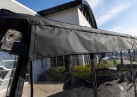 EZ-GO Parts - 117‑Inch Black Top Enclosure Kit