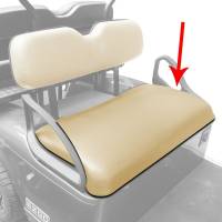 EZ-GO Parts - SEAT BOTTOM ASSY-TAN-TXT-W/O HIP REST