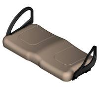 EZ-GO Parts - Contoured Golf Seat Bottom Assembly (Stone Beige)