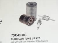 EZ-GO Parts - Tune up Kit, Gas Engine Club Car Precedent 2004-Current