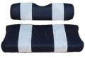 SEAT CUSHION SET, NAVY/WHITE, FRONT, CC 00-04 DS