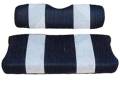 SEAT CUSHION SET, NAVY/WHITE, FRONT, CC 79-99