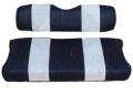 SEAT CUSHION SET, NAVY/WHITE, FRONT, YAM G11, G16-G22