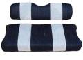 SEAT CUSHION SET, NAVY/WHITE, FRONT, YAM G14