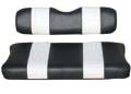 SEAT COVER SET, BLK/WHITE, FRONT, AM G8